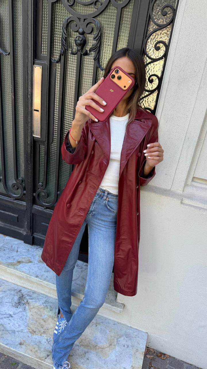 TRENCH PALMA CHERRY - Image 4